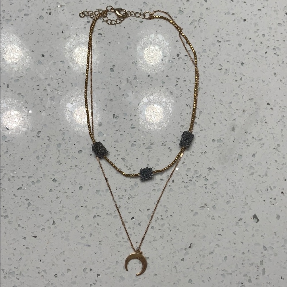 Victoria Emerson druzy necklace